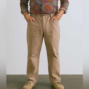 Vintage Boho Haband Casual Joe Tan Pants